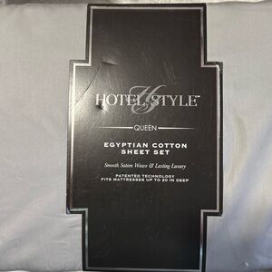 Hotel Style Egyptian Cotton Sheet Set – Queen – Gray